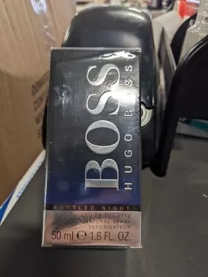 Hugo Boss Bottled Night 1.6 Oz Men's Eau De Toilette New In Box- See Description • $17.95