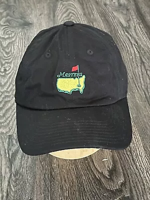 Masters Augusta National Golf Black Adjustable Hat Cap American Needle Strapback • $39.99