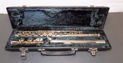 Vintage Yamaha 221 Flute Silver Plated In Hard Case • $441.56