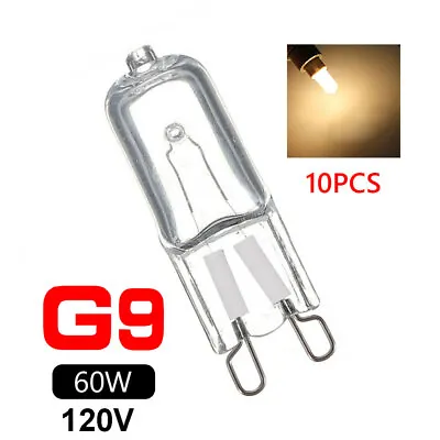 10 PCS G9 120V  Light 60W LED Bulb T4 Bi-Pin Base Dimmable 2700K USA • $10.98