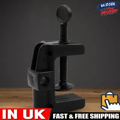 Table Mount Clamp Plastic Stand Clip C Shape For Microphone Desk Lamp Ringlight • £4.89
