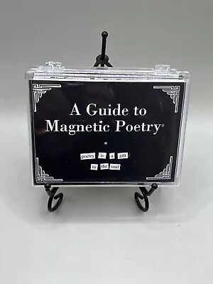 A Guide To Magnetic Poetry Kit Lightly Used Mostly Complete • $9.50