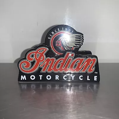 Indian Motorcycle Ceramic Salt & Pepper Shaker Logo • $30