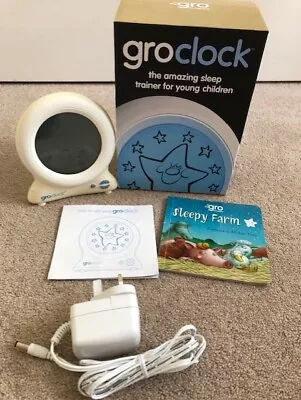 £4.95 • Buy The Gro Company Gro-clock Baby  Sleep Trainer/ Baby Night Light