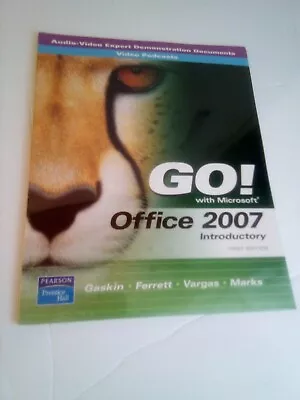 New Go! With Microsoft Office 2007 Introductory First Edition Cd Rom Pearson • $60