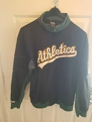 Oakland Athletics Zip Front Track Jacket • $45