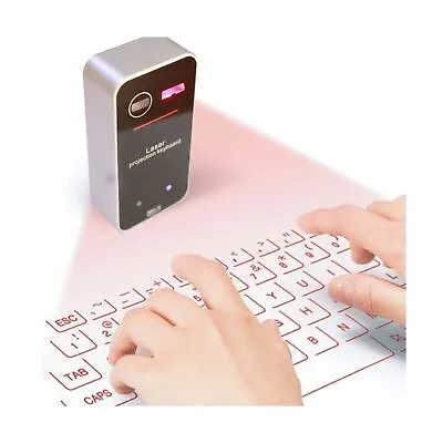 AGS Wireless Laser Projection Bluetooth Virtual Keyboard For Iphone Ipad Sm... • $78.97