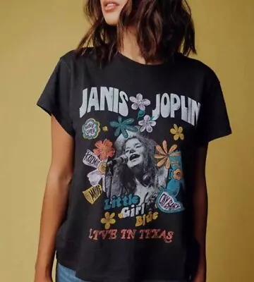 Janis Joplin Rock Band Music Graphic Tees • $17.99