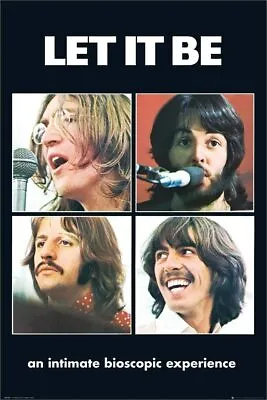 The Beatles Let It Be Music Poster 24  X 36' • $13.49