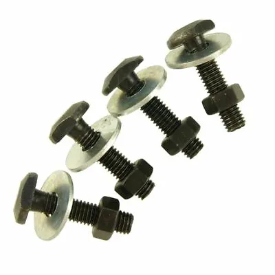 402224 4PCs T Shape Bench Vice Milling Table Lathe Tool Bolt Screw Fixing • £5.99