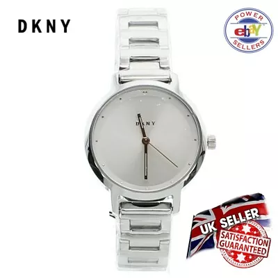 £45.99 • Buy DKNY Ladies Watch Silver Stainless Steel Bracelet Modernist NY9200