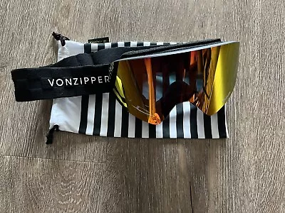 VonZipperEncore Snowboard Goggles (Wildlife Fire Chrome Lens) • $50