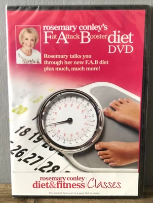 £3.95 • Buy ROSEMARY CONLEY'S FAB;  Fat Attack Booster; Diet DVD - NEW & Sealed