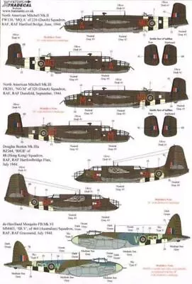Xtradecal X72195 1/72 D-Day 70th Anniversary Pt 2 RAF Model Decals • £8.50