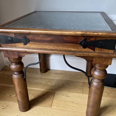 £85 • Buy John Lewis Side Table With Glass Top