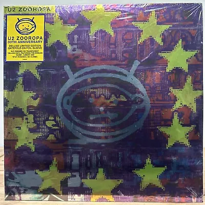 U2 - Zooropa (30th Anniversary Edition) [New Vinyl LP] Clear Vinyl Ltd Ed Yell • $59