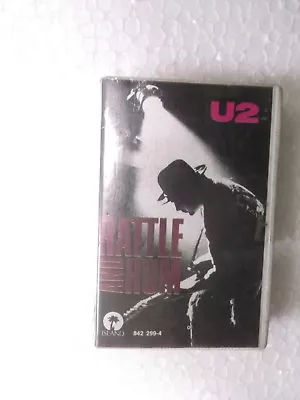 U2 RATTLE AND HUM  MIL CLAMSHELL 1988 RARE Orig CASSETTE TAPE INDIA Indian • $497