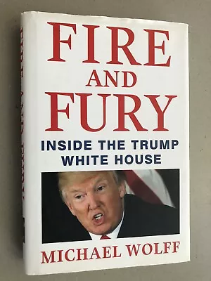 Fire And Fury Inside The Trump White House HCDJ GC DONALD TRUMP USA POLITICS • $15