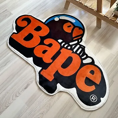 Baby Bape Logo Soft Rug Mat Sneaker Room Sneakerhead Streetwear Carpet 2x3ft • $59.99