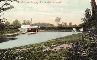 College Bathing Place Marlborough Unused Old Pc Valentines Ref B719 • £6.50