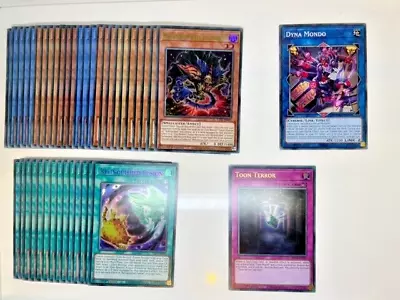 Yugioh - Competitive Relinquished/Toon Deck + Extra Deck *Ready To Play* • £14.99
