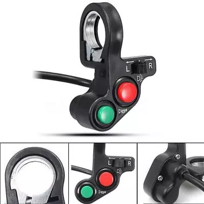 7/8 Inch Motorcycle Scooter Head/Turn Signal Light/Horn Switch Handlebar Button • $7.67