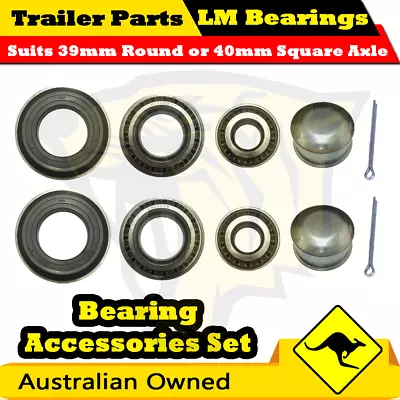 Marine Seal Bearing Kit Trailer Part (LM) Holden Bearing Hub - Box Boat Caravan • $25.50