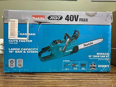 Makita 40V Max XGT 18 Inch Chainsaw (GCU06T1) • $149.95