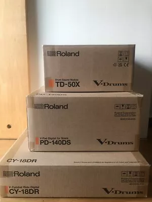 Roland TD-50DP Drum V-Drums TD50 To TD-50X PD-140DS CY-18DR Fast Shipping!! • $3100