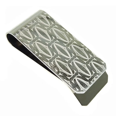 $245 • Buy Cartier Must C De Logo Silver-tone Money Clip Men Z1789