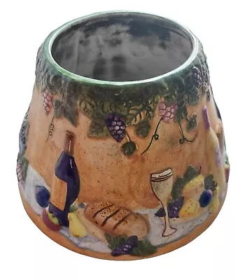 Yankee Candle Tuscan Vineyard Wine & Cheese Shade Retired Ceramic Cover • £19.99