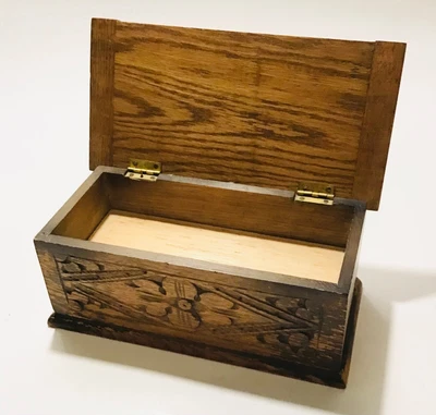 £24.99 • Buy Wooden Musical Storage Chest Box Jewellery Box