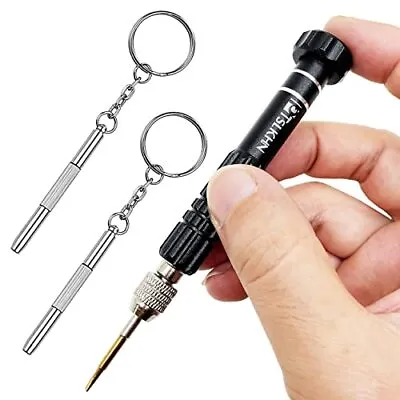 Eyeglass Screwdriver 5-in-1 Multifunctional Small Screwdriver S2 Steel Glas... • $8.03