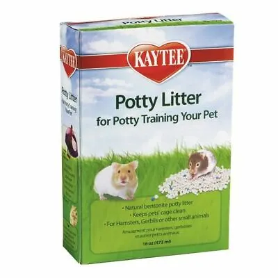 Kaytee Potty Litter For Potty Training Pet Hamster Gerbil Small Animal 473 Ml • £8.97