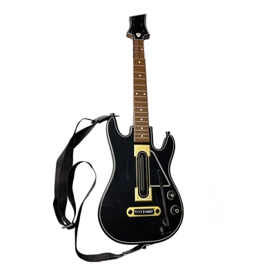 $20 • Buy Guitar Hero Power Wireless Guitar Black & Gold PS3, XBOX 360, Wii U NO DONGLE