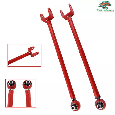 For BMW 3-Series E36 E46 E85 Adjustable Rear Lower Camber Control Arms Kit Red • $50.20