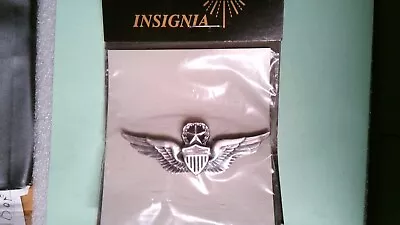 Military Insignia Older Master Aviator Aviation Wings Dull 2 1/2 Inches • $4.99