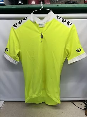 VINTAGE IQ Pearl Izumi Technical Wear Cycling Jersey Shirt  Men’s Medium Neon • $14.99