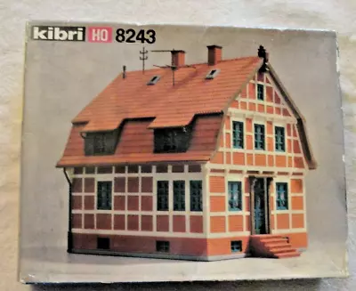 Kibri Ho 8243 Half Timbered Brick House West Germany Open Box   J • $12.95