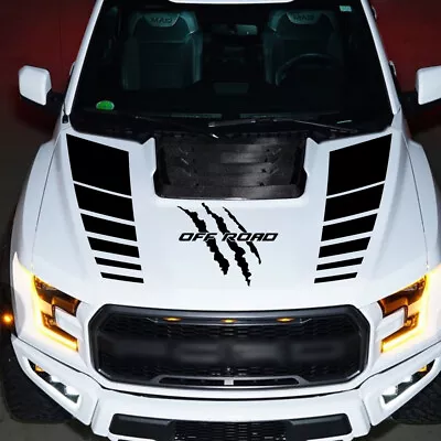 Offroad Racing Hood Stripes Decal Vinyl Stickers Universal For Car SUV Truck • $21.50