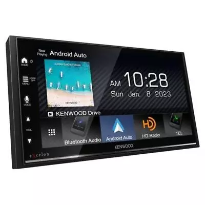 Kenwood Excelon DMX709S 6.95  Multimedia Receiver W/ Apple CarPlay/Android Auto • $399