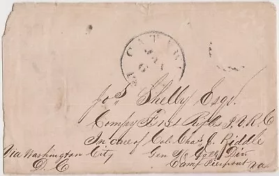 Civil War Cover To Soldier In 42nd PA Inf. - 1st PA RIFLES - KILLED IN ACTION • $14.99