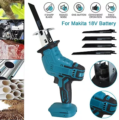 Reciprocating Saw Recip Saw Electric Sabre Saw Cutting For 18V Makita Battery UK • £20.90