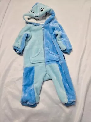 In The Night Garden Iggle Piggle Fleece All In One Pyjama 6-9 Months • £10