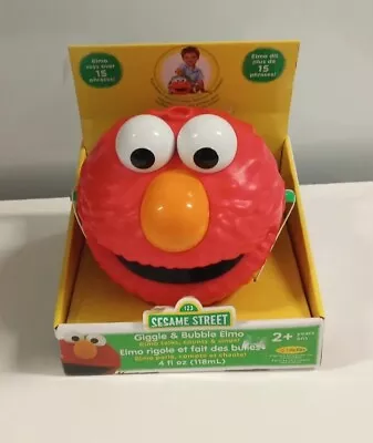 Sesame Street Giggle & Bubble Elmo Talks & Sings New Open Box • $39