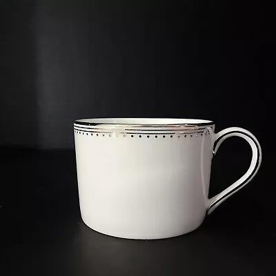 NWOB VERA WANG WEDGWOOD Grosgrain Platinum Accent Bone 6 Oz Tea Cup Replacement • $15