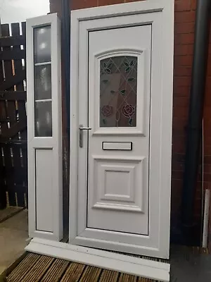 Upvc Double Glazed Door And Frame • £120