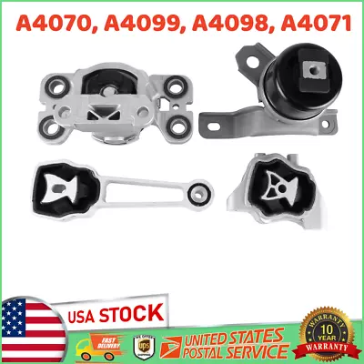 4PCS Engine Mounts & Transmission Mount Kit For Volvo S60 S80 V60 V70 XC60 XC70 • $99.02