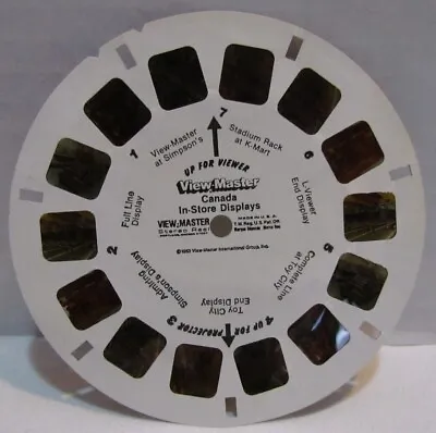  View-Master Canada In-Store Displays  Advertising Promotional Reel • $54.99