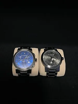 $789 • Buy Burberry Men's Watches - LOT OF 2 -  BU9365 & BU9354 MINT W/ ORIGINAL BOXES